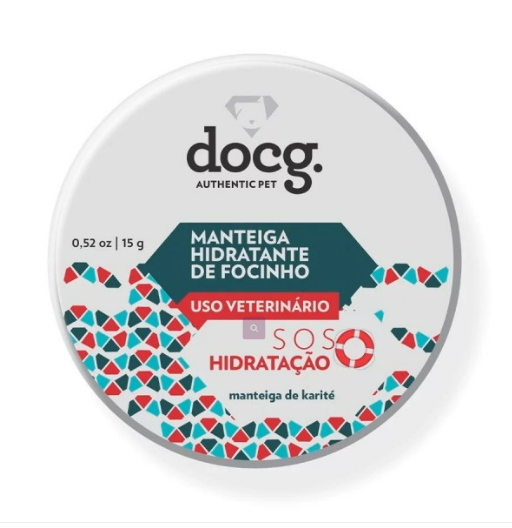 Manteiga Hidratante de Focinho DOCG – Hidratação e Cuidado Natural para o Focinho do Seu Pet!